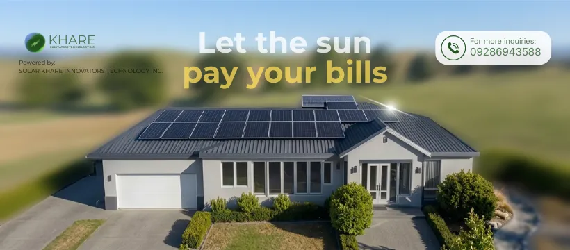 Placeholder: home with rooftop solar panels